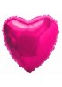 Шар (18''/46 см) Сердце, Пурпурный
